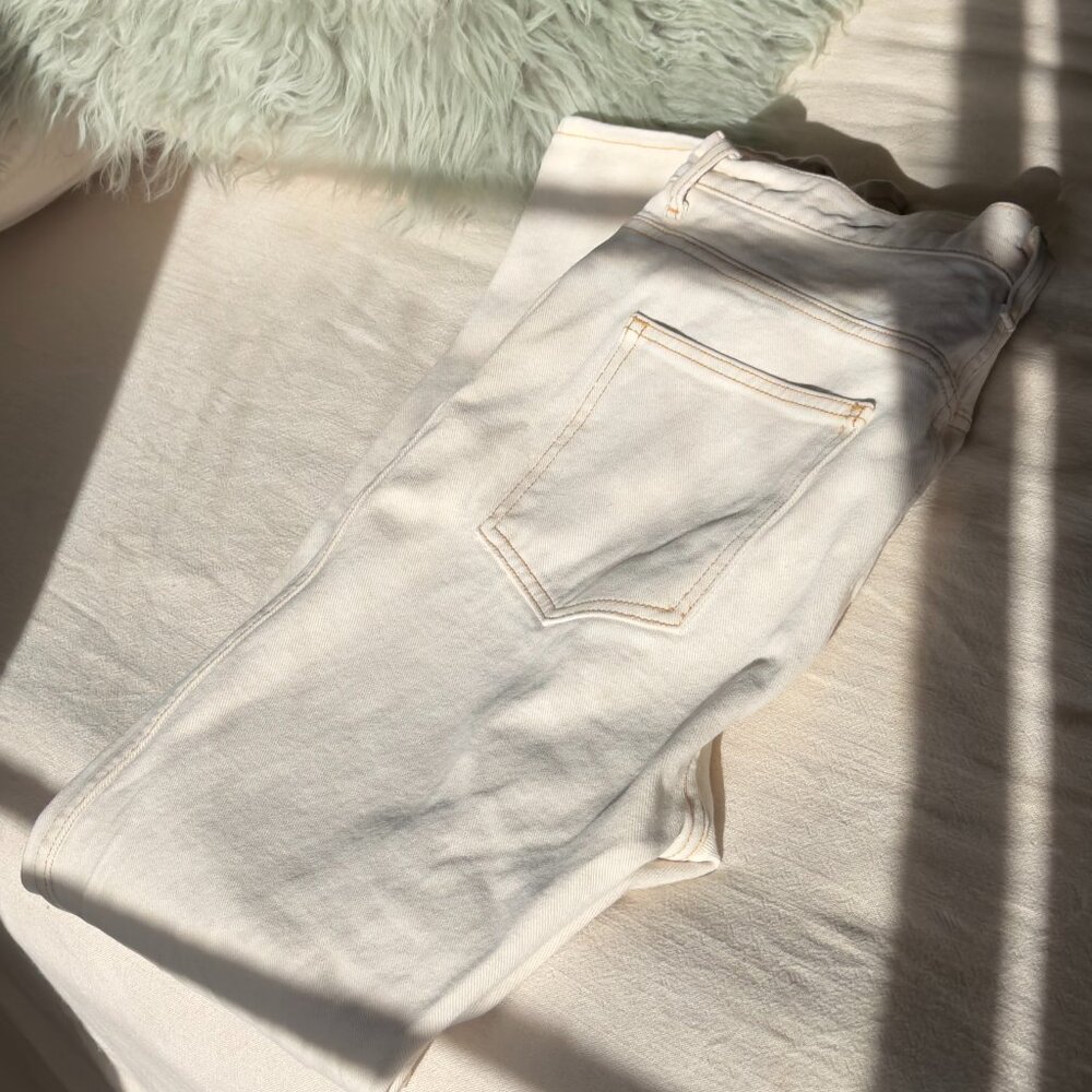 Doen Diana Denim Jeans in White Cream - 29